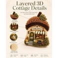 thumbnail image 4 of 2026 New Whimsical Village 3D Fabric Poke Art Kit for Adults, DIY Poke Art for Home Decor, Cottage Handmade Hobby Gift, Poke Art Kits for Adults (Beehive Honey), 4 of 8