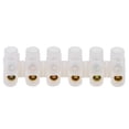 thumbnail image 2 of 20Pcs Terminal Block Through‑Type Flame‑Retardant Industrial Wire Connector Supplies 20A6‑in‑6‑out, 2 of 5