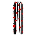 thumbnail image 3 of Pantalones largos para niños y niñas con estampado de cintura elástica y cordón con bolsillo, pantalones largos de cintura alta, pantalones de algodón para niña, 3 of 4