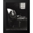 thumbnail image 2 of Redon, Odilon 19x24 Black Modern Framed Museum Art Print Titled - The Reader, 2 of 5