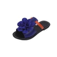 thumbnail image 1 of Sandalias de Playa Planas Casuales de Moda con Detalle Floral para Zapatillas de Verano de las Mujeres Al Aire Libre para Uso Interior, 1 of 6