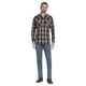 thumbnail image 4 of Camisa Vaquera Hombre Wrangler Regular Fit Manga Larga 929 Cafe, 4 of 5