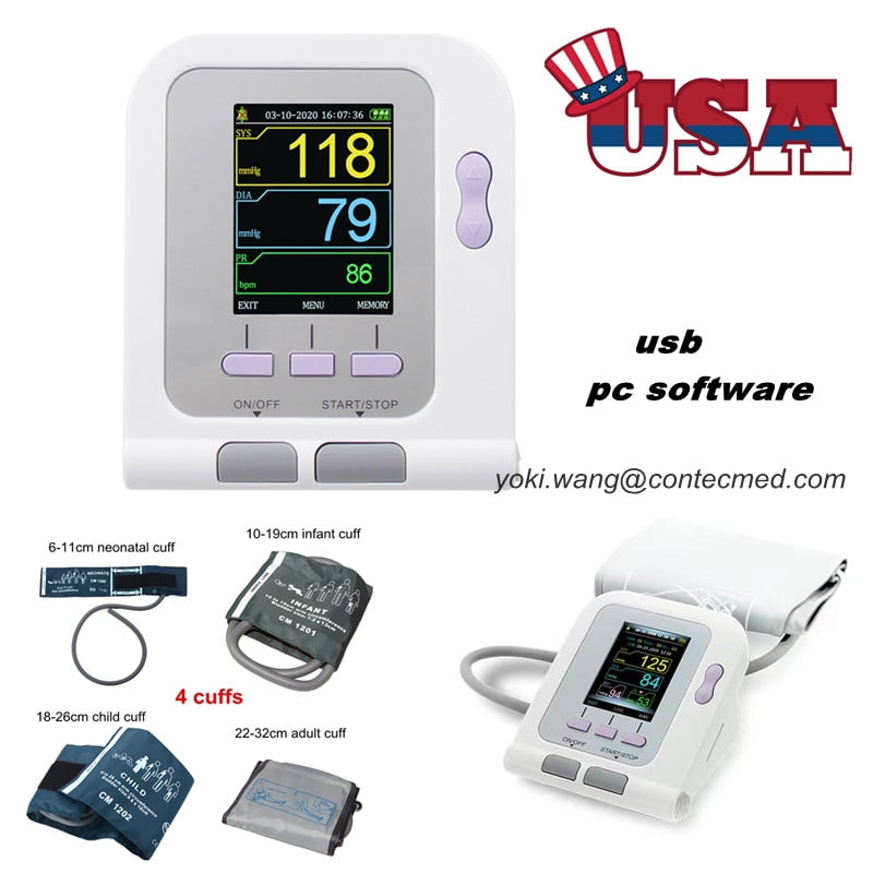 Automatic Digital Blood Pressure Monitor Upper Arm Adult Infant