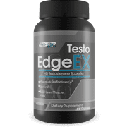 Testo Edge EX HD Testosterone Booster by Testo Boost Labs - Boost Muscle Mass, Energy, and Stamina - Accelerate Weight Loss - 30 Servings