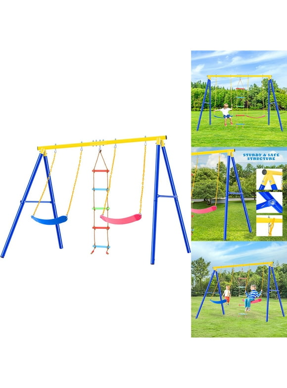 Plastic Swing Sets in Swing Sets
