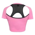 thumbnail image 2 of Playera para Mujer Umbro Talla EG Crop Deportiva Rosa Neon, 2 of 4