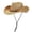 Khaki, variant on CAIXIA Unisex Western Cowboy Straw Hat, Moldable Wide Brim Sunshade Cap, Breathable Lightweight Headwear for Spring Summer Outdoor