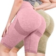thumbnail image 2 of Feimerou Workout Bike Shorts Women Tummy Control High Waist Gym Running Yoga Shorts Strech Slim Fit Spandex Compression Shorts Valentines Day Gifts, 2 of 3
