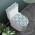 thumbnail image 2 of HELLHERO Turtle Pattern Toilet Cover Set, Adjustable Elastic Bottom Machine Washable, Adds Holiday Charm Soft Universal, Toilet Covers Set, 2 of 8