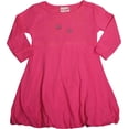thumbnail image 3 of Mish - Little Girls - 100% Cotton - Long Sleeve Bubble Dress 20999-4 (Grey Flowers), 3 of 3