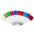 thumbnail image 1 of WINOMO 10pcs Cube Wire Resin Base Memo Photo Holder Paper Note Clip (Random Color), 1 of 3