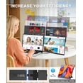 thumbnail image 3 of Extensor de pantalla para laptop ZUMWALT, monitor desmontable FHD de 15,6", 3 of 8