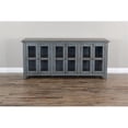 thumbnail image 3 of Pemberly Row 70" Farmhouse Wood TV Cabinet for TVs up to 80" in Blue, 3 of 9