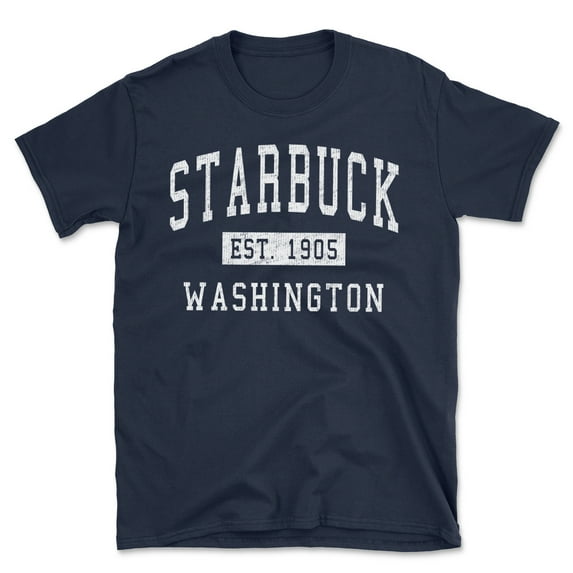 Starbuck Washington Classic Established Men's Cotton T-Shirt