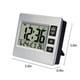 thumbnail image 3 of Reloj despertador digital con pantalla LCD, pantalla de temperatura, alarma con repetición, recordatorio de gestión electrónica, reloj electrónico, 3 of 7