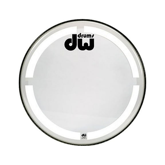 DW Coated Clear Bass Drum Head 20 in.