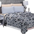 thumbnail image 1 of Frazada Matrimonial Ligera estampada MELOCOTTON HOGAR Flannel Extra Suave MOD. PERLA, 1 of 1
