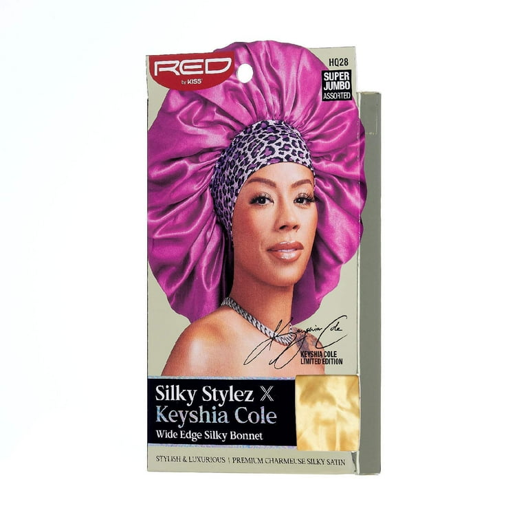 Red by Kiss Silky Stylez Wide Edge Silky Bonnet Super Jumbo