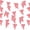 Red and White, variant on Piokio 100ft Black and White Checkered Flag Banner Racing Birthday Decorations, for Nascar Cars Party Supplies