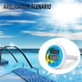 thumbnail image 4 of Termómetro para piscina, termómetro flotante para piscina, medidor digital de temperatura del agua con cuerda para jacuzzi, estanque, baño, spa, 4 of 5