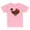 Light Pink, variant on TeesAndTankYou Turkey Football Thanksgiving Toddler Kids T-Shirt 2T Heather Grey