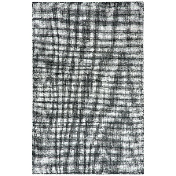 Rizzy Storm Hand-Tufted Black Area Rug