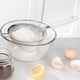 thumbnail image 5 of Aparatos de cocina, Accesorios de cocina, Utensilios de cocina, Herramienta de cocina Tamiz de harina de acero inoxidable Tamiz de filtro de malla de doble capa portátil para el hogar Herramienta para, 5 of 6