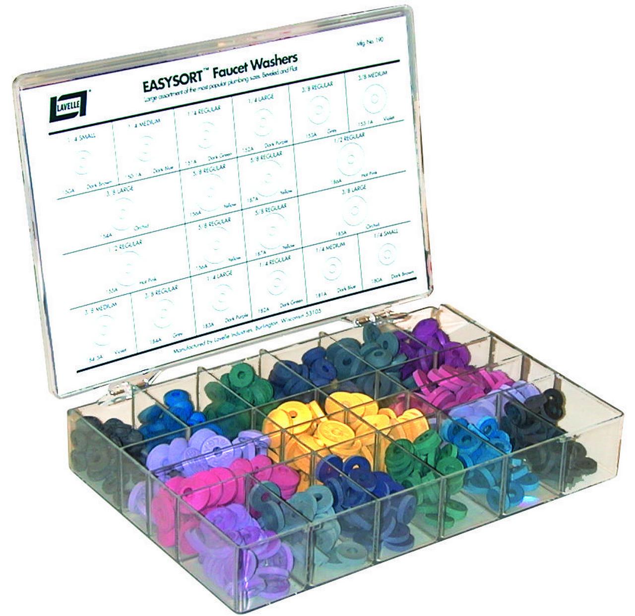 FAUCET WASHER KIT 500PC