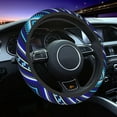 thumbnail image 1 of Bohemia Style Weaving Middle Eastern Traditional Rug Texture Car Accessories Steering Wheel Covers Anti Slip Neoprene for Men Women Universal 15 Inch, 1 of 8
