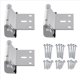 thumbnail image 1 of Cerradura de Refuerzo de Puerta de 3 Piezas, Cerradura de Refuerzo de Puerta en U Aleación Aluminio Cerradura de Puerta de Seguridad de 3 Pulgadas de Puerta A Prueba de Hogar, 1 of 5