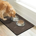 thumbnail image 2 of Dog Food Mats for Floors Super Absorbent, Pet Cat Food Mat - Non Slip Dog Bowl Mats for Food and Water, Eco-Friendly Boho Dog Placemats Feeding Mat, 2 of 6
