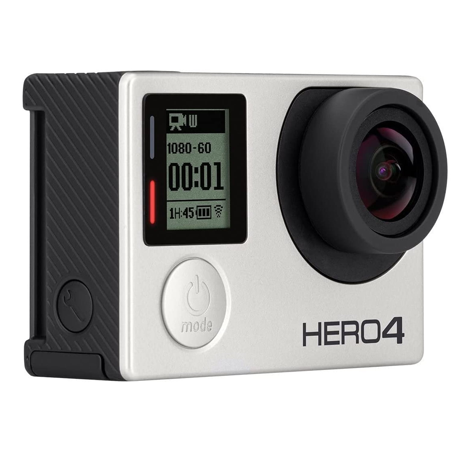 GoPro HERO4 Silver Edition/シルバーエディション/正常動作品 ハウジングケース レッド カスタム済 電池2個 wasabi power