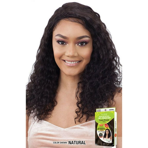 Paris Human Hair Lace Front 5" R-Part Wig By Nude / Natural / 5IN PART Lace Wigs