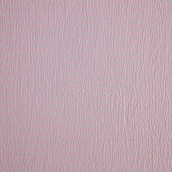 Zelouf Nova Stripe Seersucker Yarn Dye , Sewing, DIY, Crafts Fabric by the Yard, Pink/white, 3 Yard