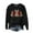 Black, variant on TJAZFJPA Bow Sweater Women's Retro V Neck Sweater Loose Pullover Long Sleeved European and Solid Color Pullover Sweater Blanket Sweater Fall Sweaters for Teens