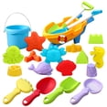thumbnail image 1 of Creative Kids Beach Toy Set With Sand Truck Watering Can Rake Shovel For Outdoor Sand Digging Water Play Toy, 1 of 8