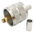 thumbnail image 3 of Methold 5 unids/set UHF PL-259 PL259 macho-enchufe crimpado conector coaxial adaptador Ham Radio conector RF RG58 Cable coaxial Teléfono y Comunicación, 3 of 5