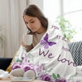 thumbnail image 3 of Grandma Gifts, Gifts for Grandma Blanket 60"x50", Grandma Birthday Gifts from Grandkids, Birthday Gifts for Grandmother, Best Grandma Gifts, Grandma Gifts Ideas for Christmas Mothers Day, 3 of 6