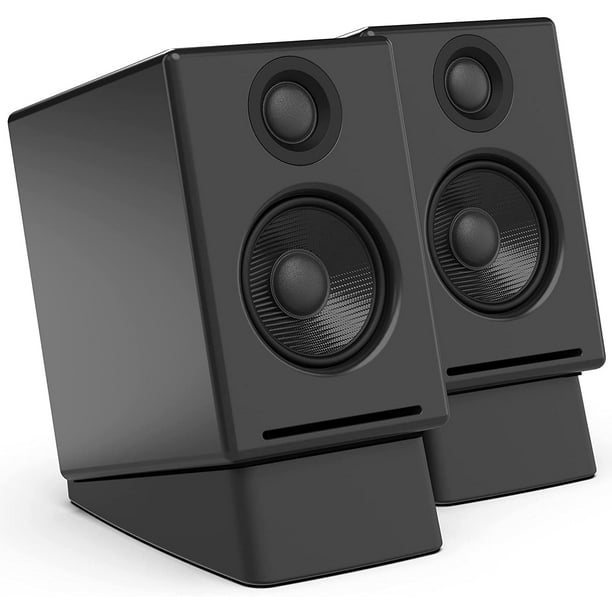 Desktop Speaker Stands Wedge, Desk Speaker Stands for Small Speakers, Vibration Silicone Angle Wedge - Walmart.com