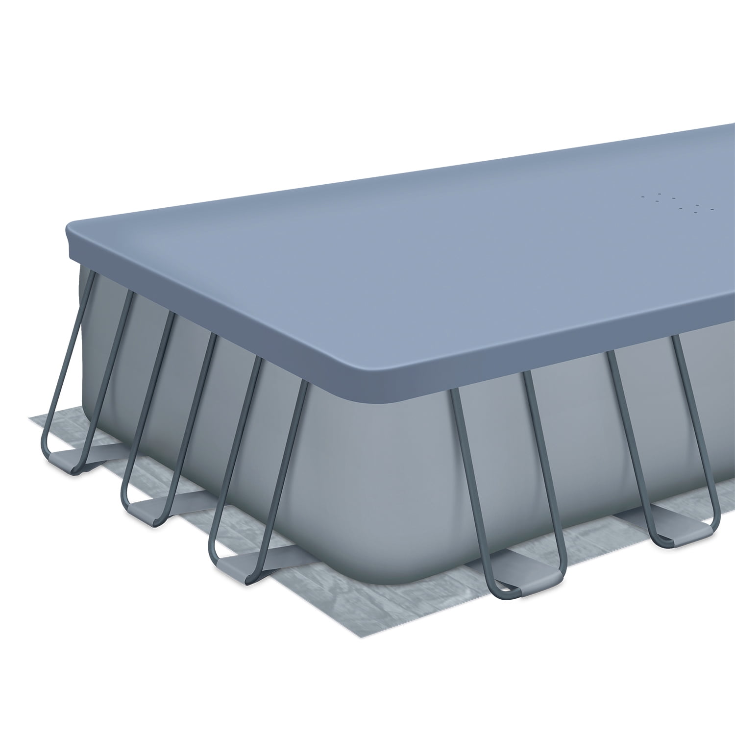 Funsicle 24' x 12' x 52" Oasis Lap Above Ground Frame Pool, Sand Pump & Ladder, Age 6 & up