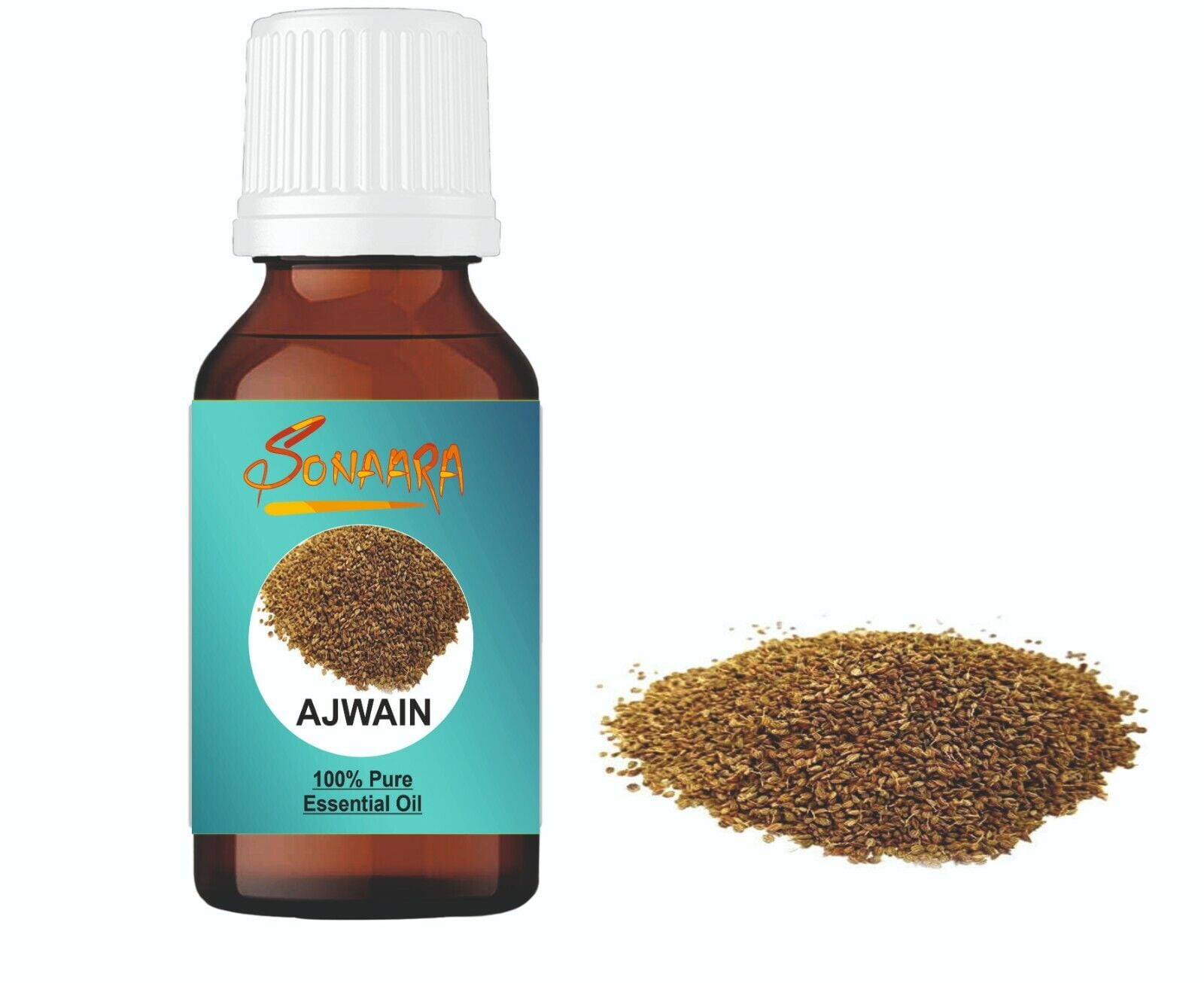 Essential Pure Ajwain Essential Oil Trachyspermum Amoni (100 Pure and