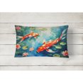 thumbnail image 2 of Koi Fish Throw Pillow 12 in x 16 in, 2 of 4