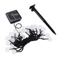 thumbnail image 1 of Cadena de luz solar de 21 pies 30 LED impermeable NikouMX, 1 of 8