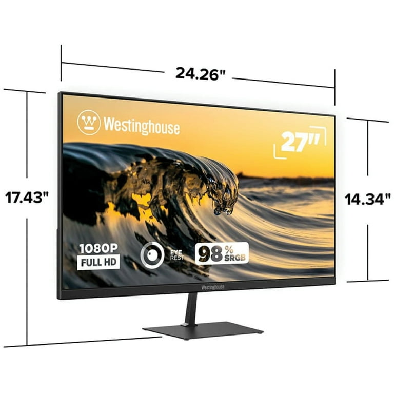 Monitor de 27 pulgadas Full HD de 1080P: Visualización Full HD para Oficina  en Casa - WH27FX9222 - MaxiTec