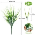 thumbnail image 2 of Artificial Plants Outdoors,Fake Wheat Grass UV Resistant for Patio Garden Porch Window Box Home Deco, 2 of 7