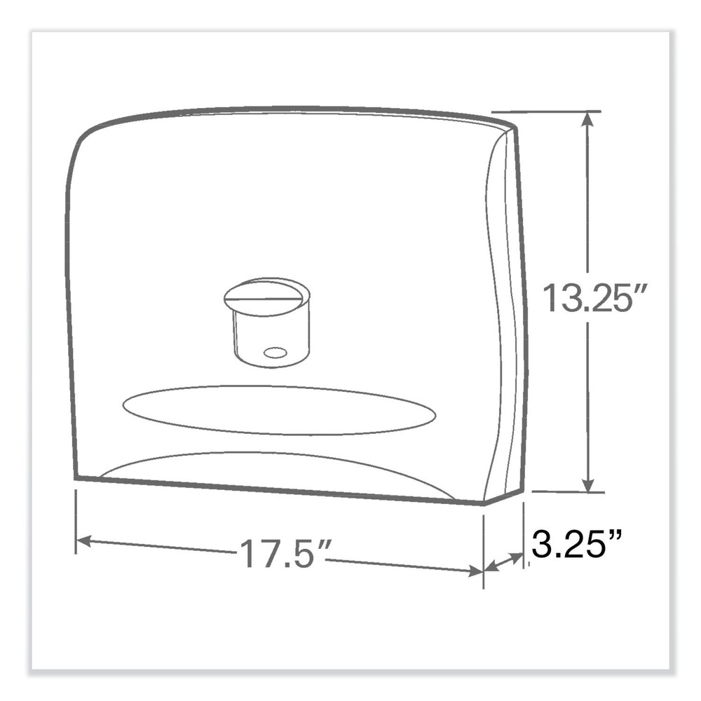 Scott Toilet Seat Cover Dispenser (09505), White - image 3 of 3
