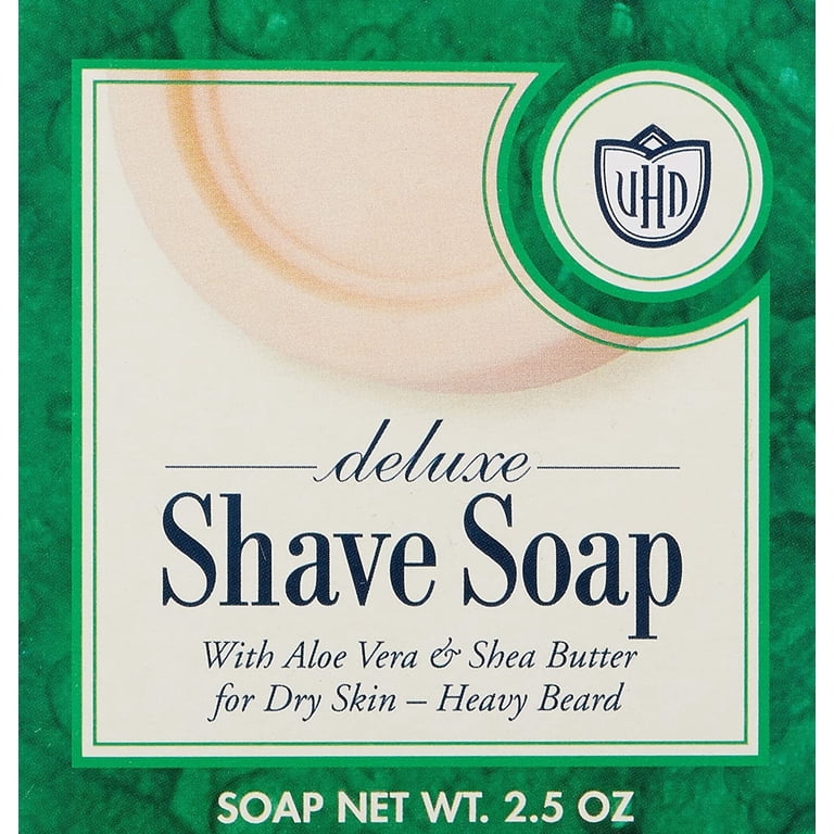 Deluxe Shave Soap with Aloe Vera & Shea Butter photo 1