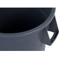 thumbnail image 3 of Carlisle 34105523 Bronco Round Waste Container Only, 55 Gallon, Gray, 3 of 6