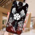 thumbnail image 3 of Funda de silicona suave con trébol negro de Anime para Apple iPhone 15, 14, 13, 12 Mini, 11, XS, XR, X, 8, 7 Pro Max Plus, 3 of 5