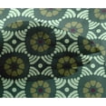 thumbnail image 4 of oneOone Viscose Chiffon Dark Teal Green Fabric Floral Block Dress Material Fabric Print Fabric By The Yard 42 Inch Wide, 4 of 4